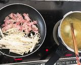 簡単！春♡菜の花とベーコンの彩りパスタ♡作り方2写真