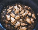 カンタン牡蠣のオリーブ漬け焦がし醤油作り方3写真