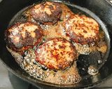 お弁当に☆牛蒡たっぷりハンバーグ作り方14写真