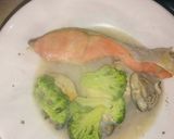 カキとシャケの具沢山パスタ作り方3写真