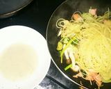 カキとシャケの具沢山パスタ作り方6写真