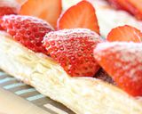 焼いて乗せるだけ♪苺＆餡子オープンパイ作り方7写真