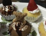 簡単！カップケーキ風ヘルシーデコ蒸しパン作り方11写真