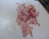 ハム入り卵焼き作り方1写真