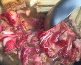 ゴボウたっぷり牛肉旨味煮込み 治部煮風作り方3写真