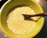 ふわふわとろろと豆腐のぺったんこ焼き作り方1写真