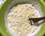 ふわふわとろろと豆腐のぺったんこ焼き作り方2写真