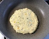 ふわふわとろろと豆腐のぺったんこ焼き作り方4写真