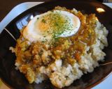 簡単＆ﾍﾙｼｰドライカレー☆即席温玉付き作り方5写真