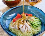 絡まるお野菜☆ポタージュラーメン【豚骨】作り方10写真