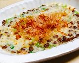 おうち居酒屋♡簡単とろろ納豆焼き作り方3写真