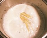 ほうれん草と鮭のクリームパスタ作り方4写真