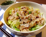 お弁当に簡単☆ネギ塩豚バラ丼＊特製タレ作り方7写真