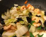 ナンプラー風味の海老塩あんかけ焼そば作り方7写真