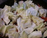 春キャベツと豚肉のゴマ味噌炒め。作り方5写真