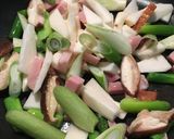 長芋とカリカリベーコンの黒胡椒炒め作り方4写真