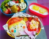 先生一年ありがとう‼花束サンドイッチ弁当作り方7写真