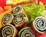 お弁当にグルグル肉巻き作り方6写真