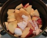 さつまいもとりんごのレモン煮作り方3写真