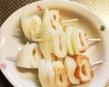 ☆竹輪のミニ焼き鳥風☆お弁当in作り方3写真