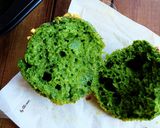HMで簡単☆たっぷりホウレン草マフィン!作り方7写真