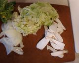 餃子の王将ラーメンで焼きラーメン作り方2写真