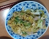 餃子の王将ラーメンで焼きラーメン作り方6写真