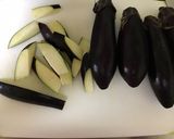 あっという間 ナスの味噌炒め。作り方1写真