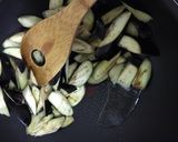 あっという間 ナスの味噌炒め。作り方3写真