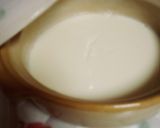 手作り豆乳豆腐☆ゼラチンと土鍋で☆作り方5写真