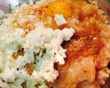 【意外と豪華】半分豆腐なチキンハンバーグ作り方4写真