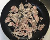 簡単！豚肉のケチャップポン酢炒め作り方1写真