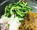 中華クラゲときゅうり和え作り方1写真