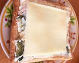ガブッと食べよう☆ポテサラチーズトースト作り方3写真