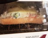 ガブッと食べよう☆ポテサラチーズトースト作り方4写真