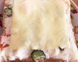 ガブッと食べよう☆ポテサラチーズトースト作り方5写真
