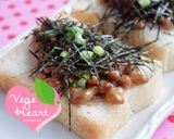 グルテンフリー♪納豆onマイラブ玄米パン作り方5写真