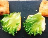牛蒡ハンバーグでアボカドエッグバーガー作り方6写真