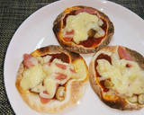 旨ウマ♪簡単！餃子の皮で作るカリカリピザ作り方3写真