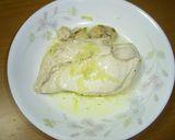 超簡単蒸し鶏作り方3写真