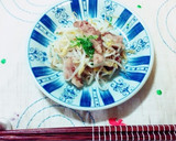 超簡単☆豚肉ともやしの豚しゃぶ風作り方7写真