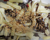 セロリと木耳（きくらげ）の塩だれ風サラダ作り方14写真