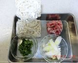 ポン酢で簡単、さっぱりエスニックうどん作り方1写真