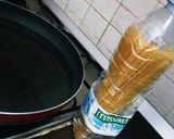 裏技で乾麺を生パスタ風にしたカルボナーラ作り方1写真