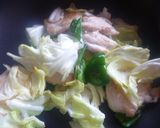 春キャベツと鶏肉のみそ炒め♪作り方5写真