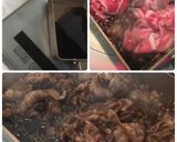 山口県の瓦そば。作り方2写真