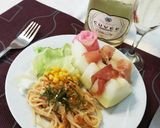 裏技で乾麺を生パスタ風にしたカルボナーラ作り方9写真