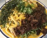 山口県の瓦そば。作り方5写真