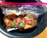 煮込まない豚煮@炊飯器保温作り方5写真