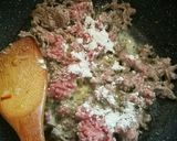 本格的！！お肉を食べるミートパスタ作り方6写真